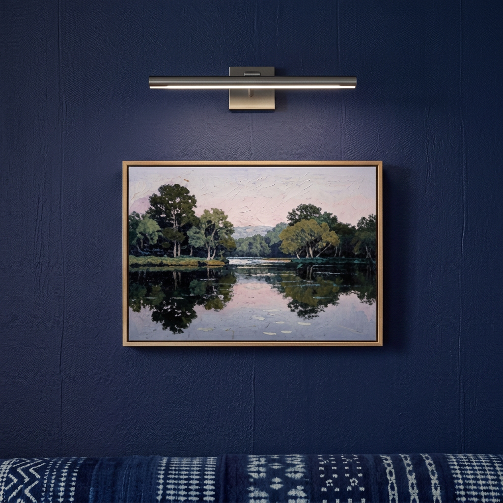 Twilight Land Study - Hand-Painted Artwork - #ART-LS-S-015