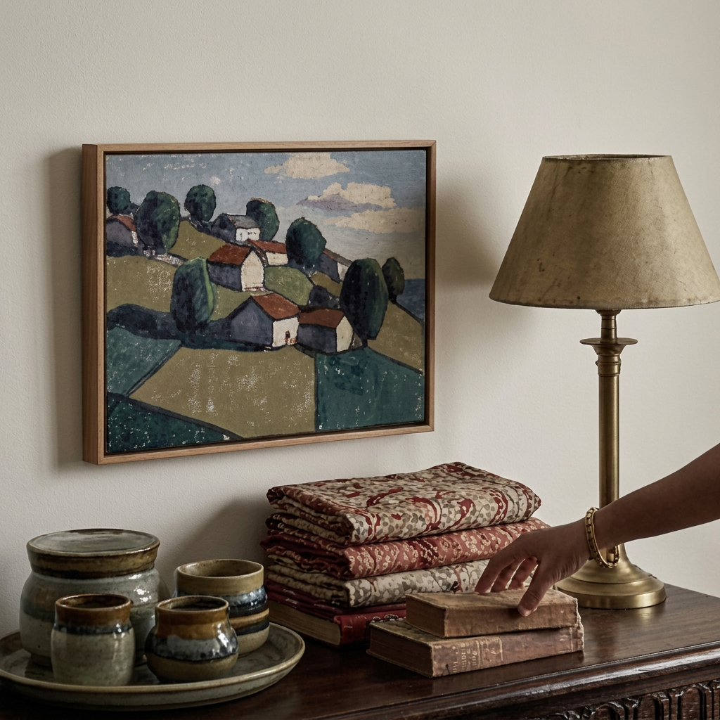 Wild Moor Study - Hand-Painted Artwork - #ART-LS-S-018