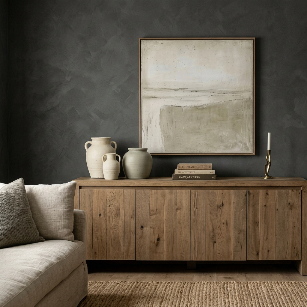 Still Earth Quiet - Hand-Painted Artwork - #ART-MI-S-04