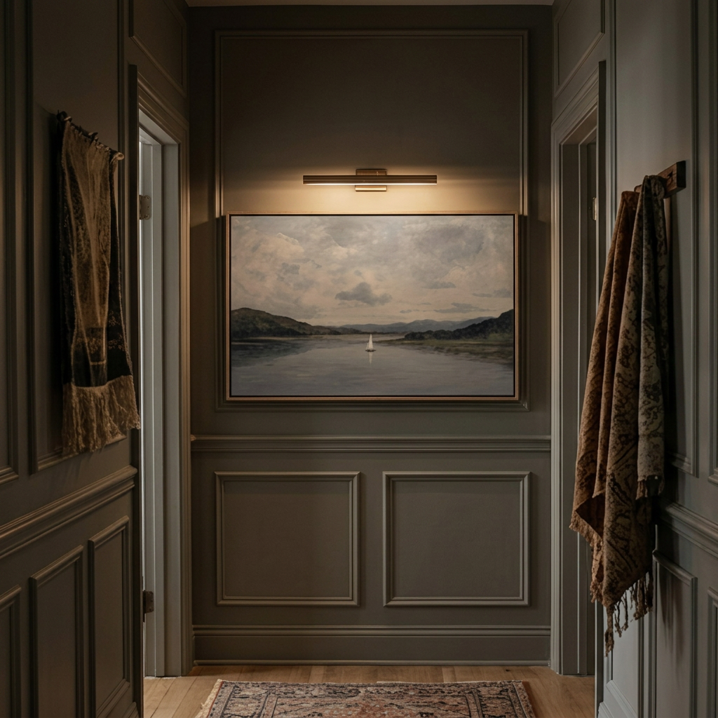 Still Lake Sail - Hand-Painted Artwork - #ART-LS-S-02