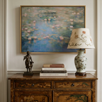 Morning Mist Fields - Hand-Painted Artwork - #ART-LS-S-08