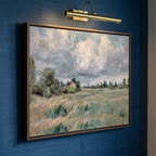 Open Meadow Vista - Hand-Painted Artwork - #ART-LS-S-01