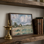 Open Meadow Vista - Hand-Painted Artwork - #ART-LS-S-01