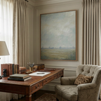 Soft Green Vista - Hand-Painted Artwork - #ART-LS-S-07