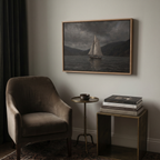 Wild Wave Abyss - Hand-Painted Artwork - #ART-VN-S-013