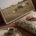 Dark Rocky Cove - Hand-Painted Artwork - #ART-VN-S-05