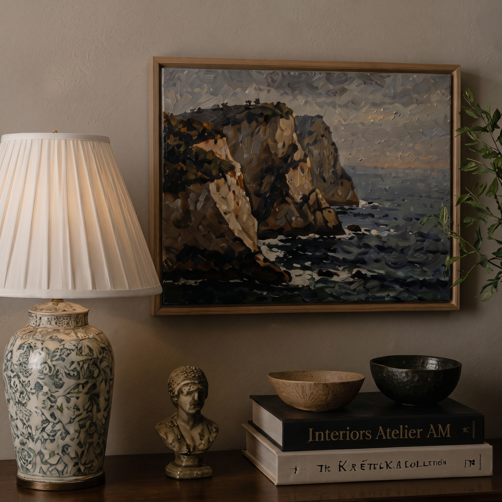 Wild Dark Moors - Hand-Painted Artwork - #ART-VN-S-011