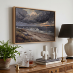 Misty River Brook - Hand-Painted Artwork - #ART-VN-S-02