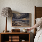 Misty River Brook - Hand-Painted Artwork - #ART-VN-S-02