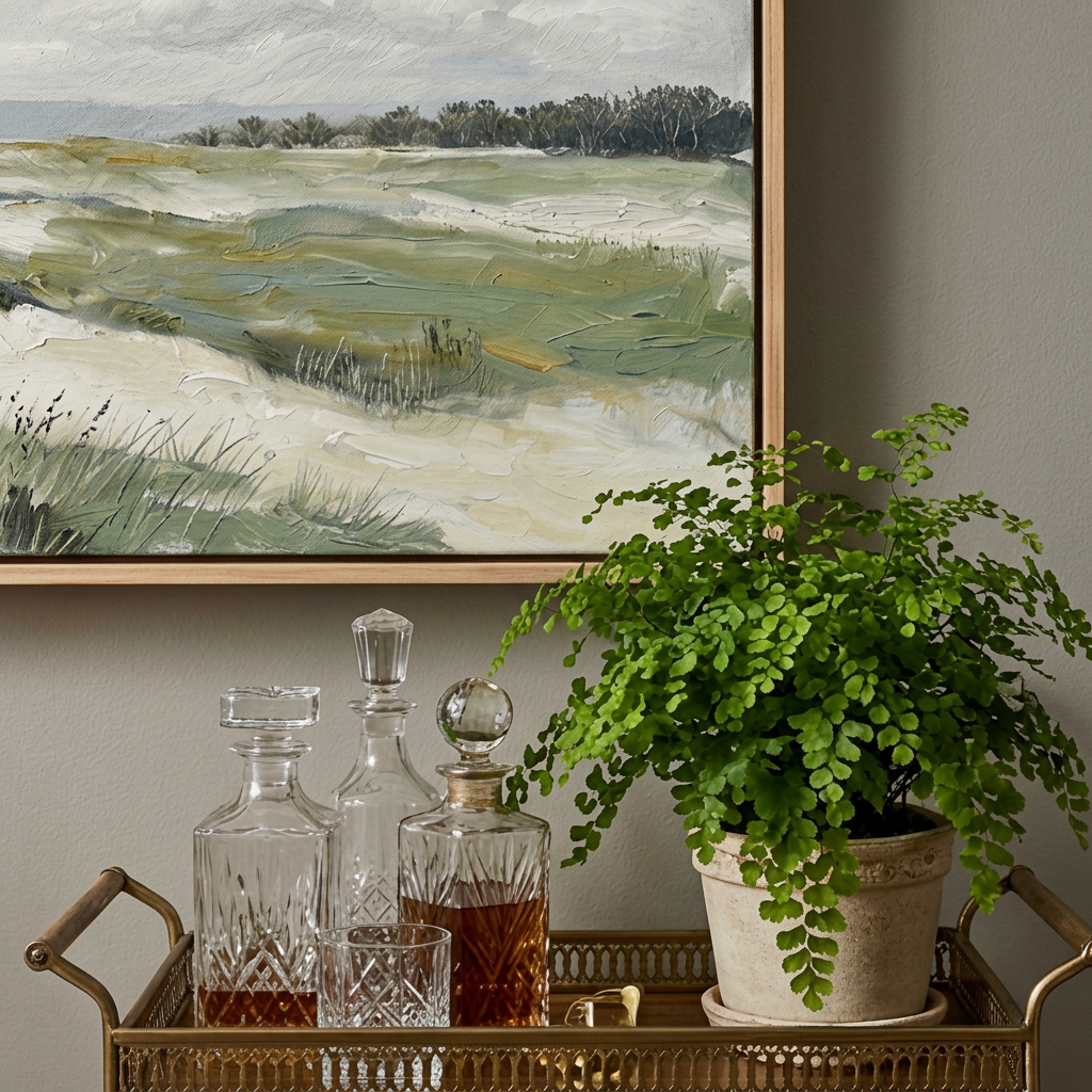 Winding Creek View - Hand-Painted Artwork - #ART-LS-S-012