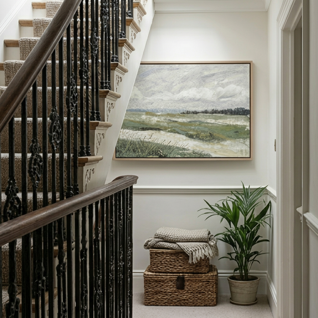 Winding Creek View - Hand-Painted Artwork - #ART-LS-S-012