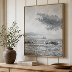 Dark Storm Coast - Hand-Painted Artwork - #ART-MI-S-019