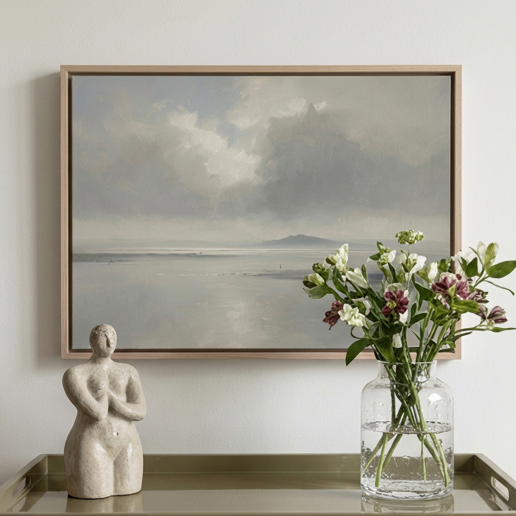 Slow Soft Lento - Hand-Painted Artwork - #ART-MI-S-012