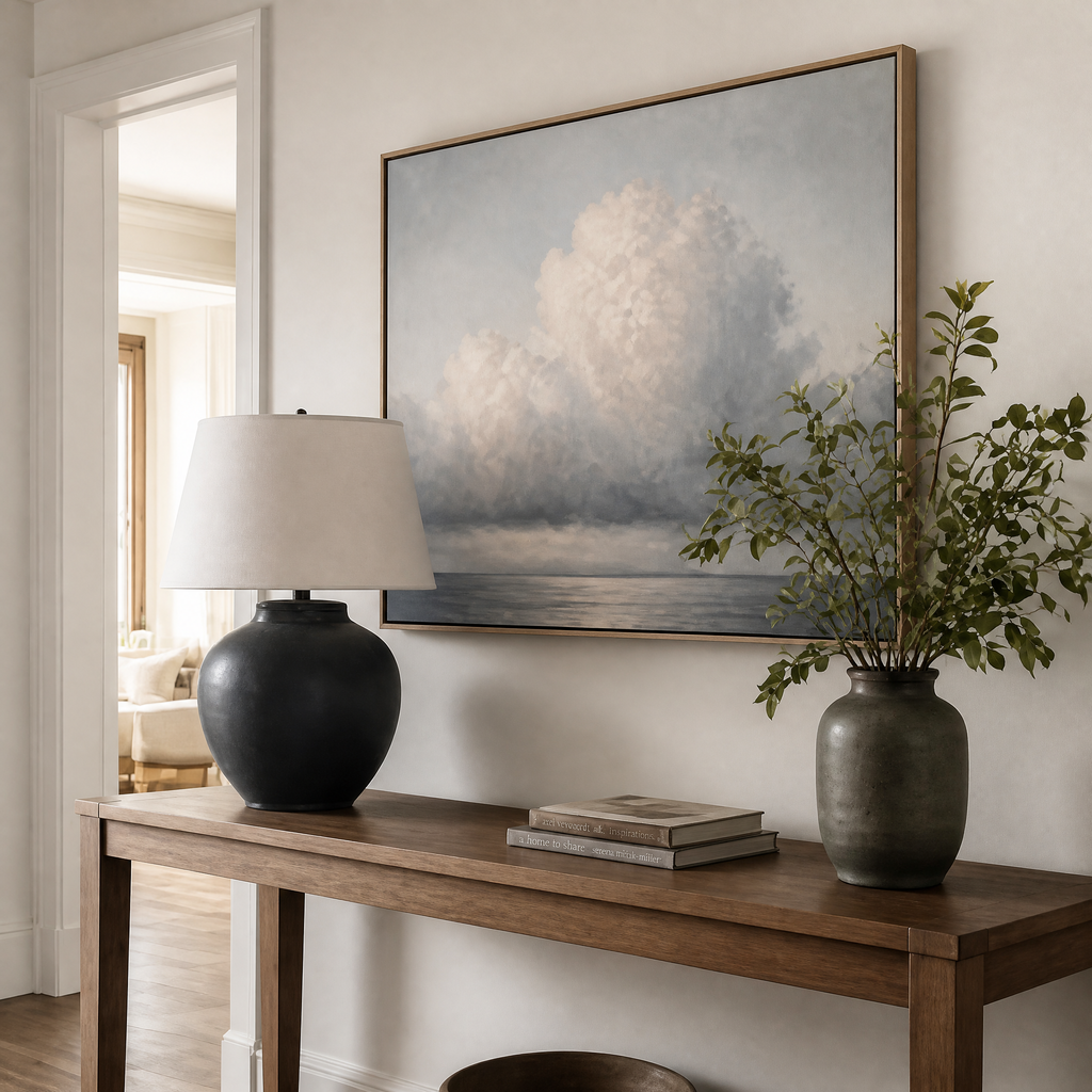 Still Lake Mere - Hand-Painted Artwork - #ART-MI-S-021