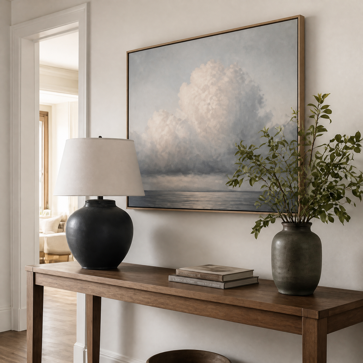 Still Lake Mere - Hand-Painted Artwork - #ART-MI-S-021