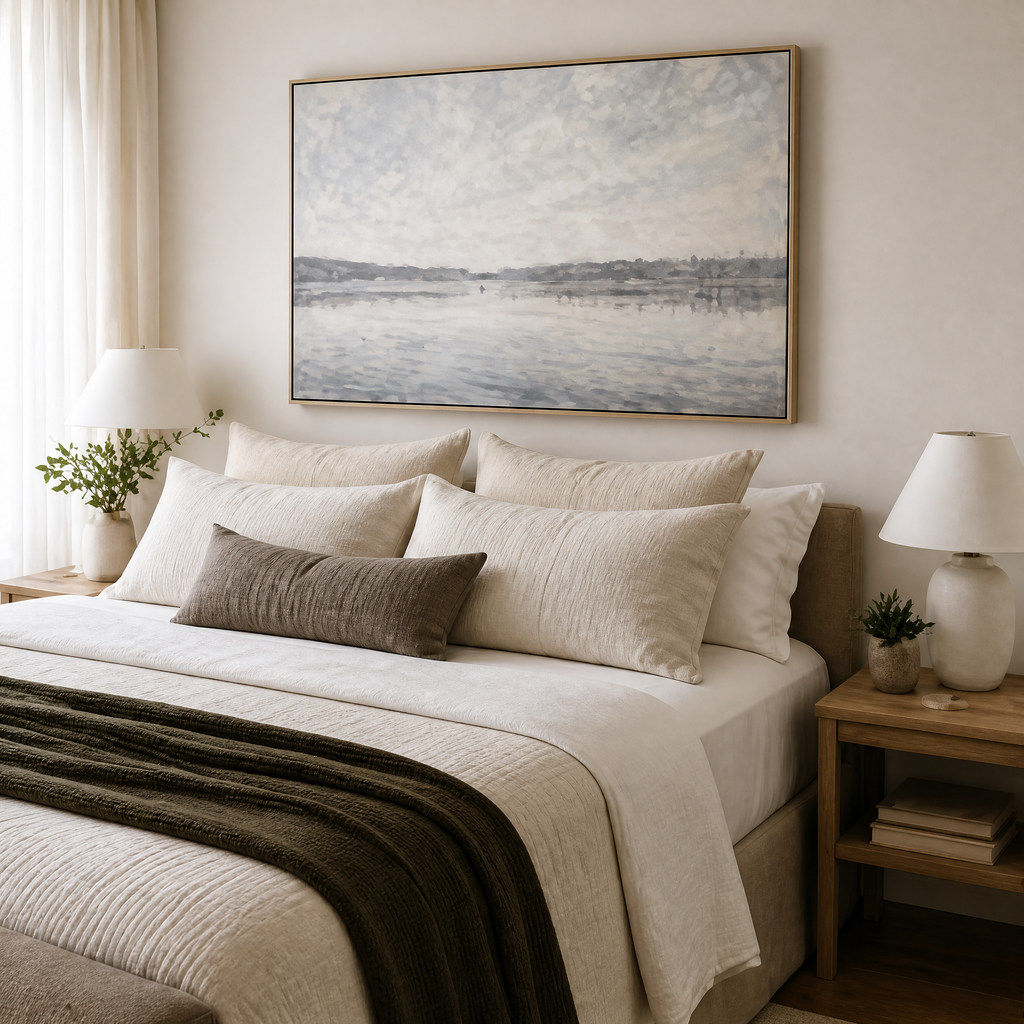 Lone Sail Mist - Hand-Painted Artwork - #ART-MI-S-020