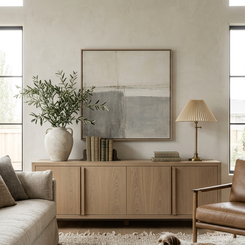 Pure Calm Study - Hand-Painted Artwork - #ART-MI-S-010