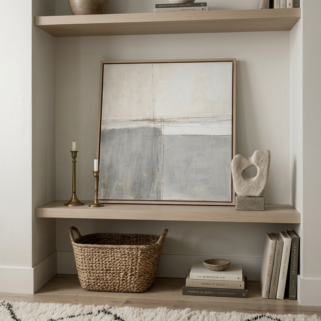 Pure Calm Study - Hand-Painted Artwork - #ART-MI-S-010