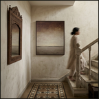 Ivory Pearl Light - Hand-Painted Artwork - #ART-MI-S-03
