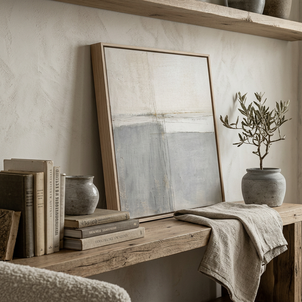 Pure Calm Study - Hand-Painted Artwork - #ART-MI-S-010