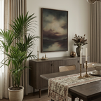 Soft Veil Tones - Hand-Painted Artwork - #ART-MI-S-08