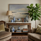 Warm Beige Haze - Hand-Painted Artwork - #ART-MI-S-01