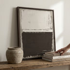 Cream Dark Divide - Hand-Painted Artwork - #ART-GM-S-05