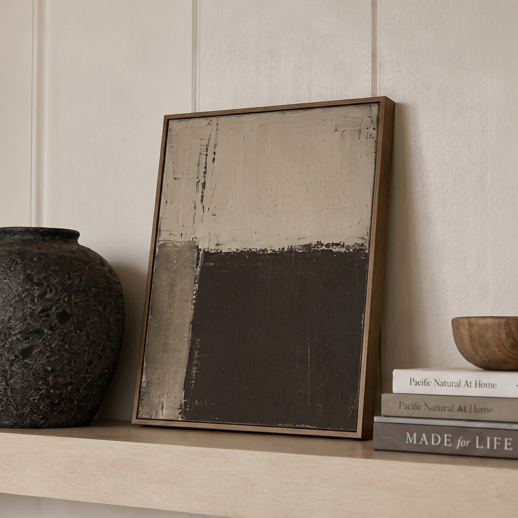 Earth Tone Field - Hand-Painted Artwork - #ART-GM-S-02