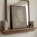 Layered White Planes - Hand-Painted Artwork - #ART-GM-S-04