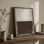 Cream Dark Divide - Hand-Painted Artwork - #ART-GM-S-05