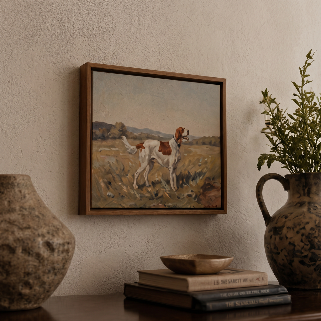 Wild Gazelle Rest - Hand-Painted Artwork - #ART-AN-S-05