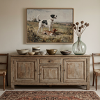 Golden Field Chase - Hand-Painted Artwork - #ART-AN-S-02