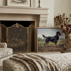 Noble Dog Portrait - Hand-Painted Artwork - #ART-AN-S-01