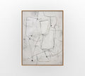 Free Form Lines - Hand-Painted Artwork - #ART-AB-S-01