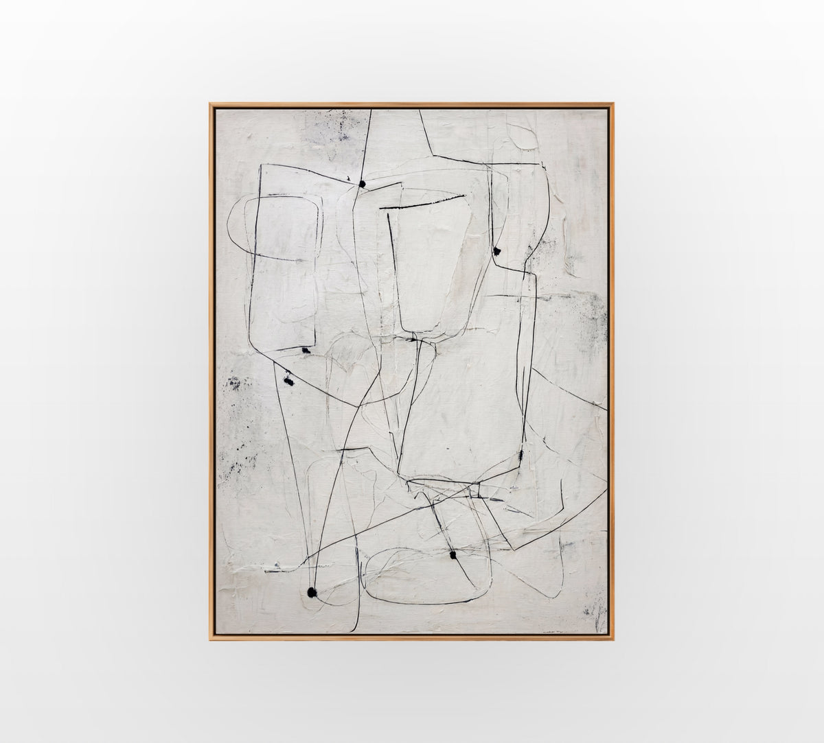 Free Form Lines - Hand-Painted Artwork - #ART-AB-S-01
