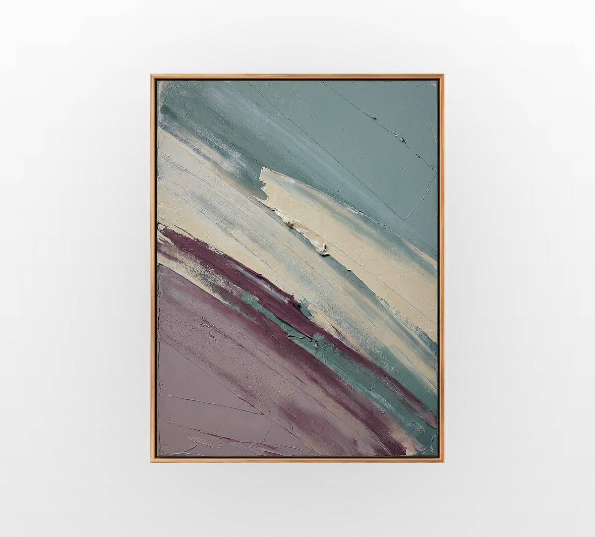 Deep Colour Surge - Hand-Painted Artwork - #ART-AB-S-010