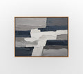 Charcoal Band Layers - Hand-Painted Artwork - #ART-AB-S-011