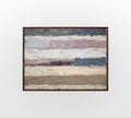 Blush Grey Stria - Hand-Painted Artwork - #ART-AB-S-09