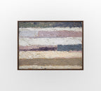 Blush Grey Stria - Hand-Painted Artwork - #ART-AB-S-09