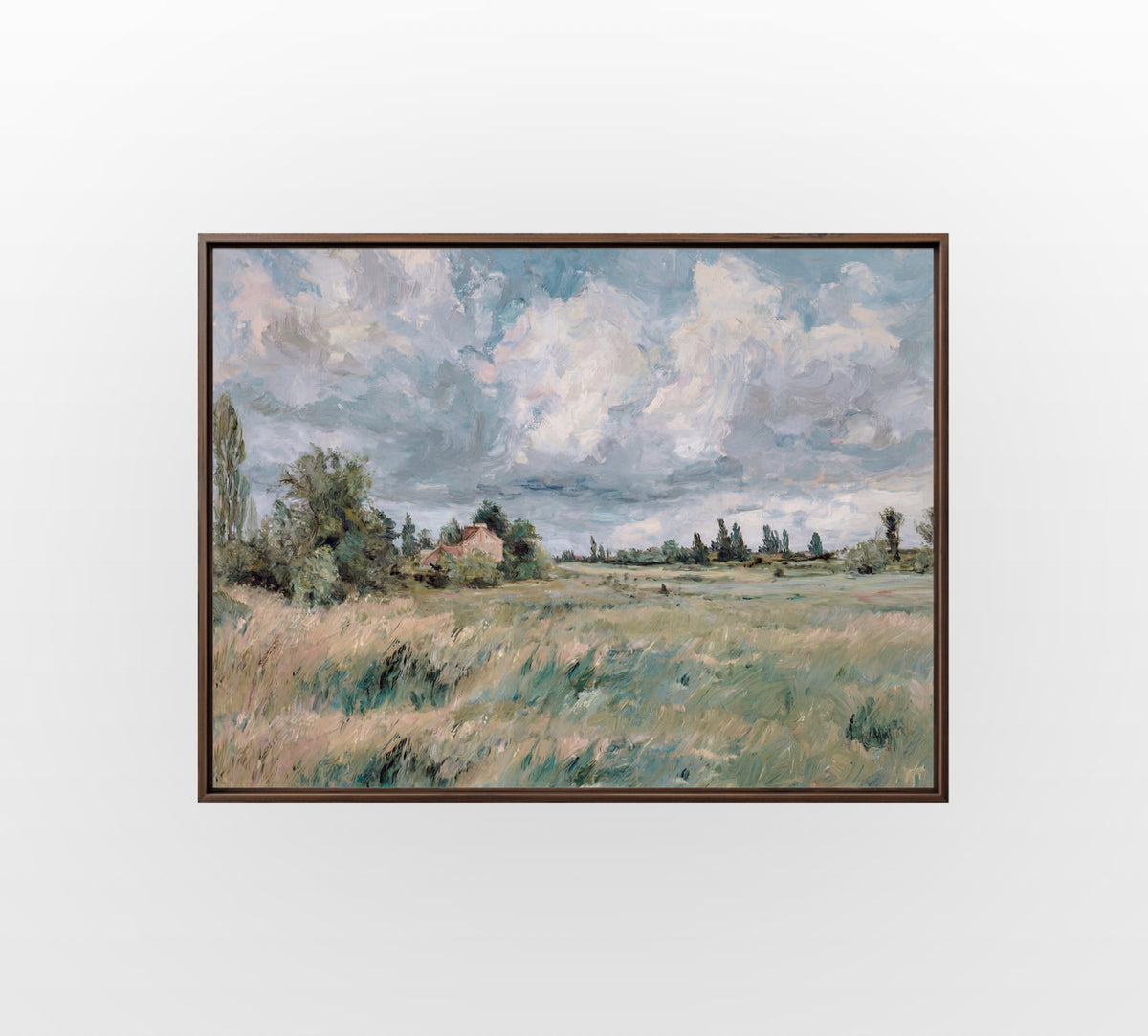 Open Meadow Vista - Hand-Painted Artwork - #ART-LS-S-01