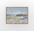 Amber Field Study - Hand-Painted Artwork - #ART-LS-S-010
