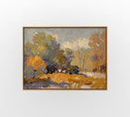 Quiet Horizon Line - Hand-Painted Artwork - #ART-LS-S-011