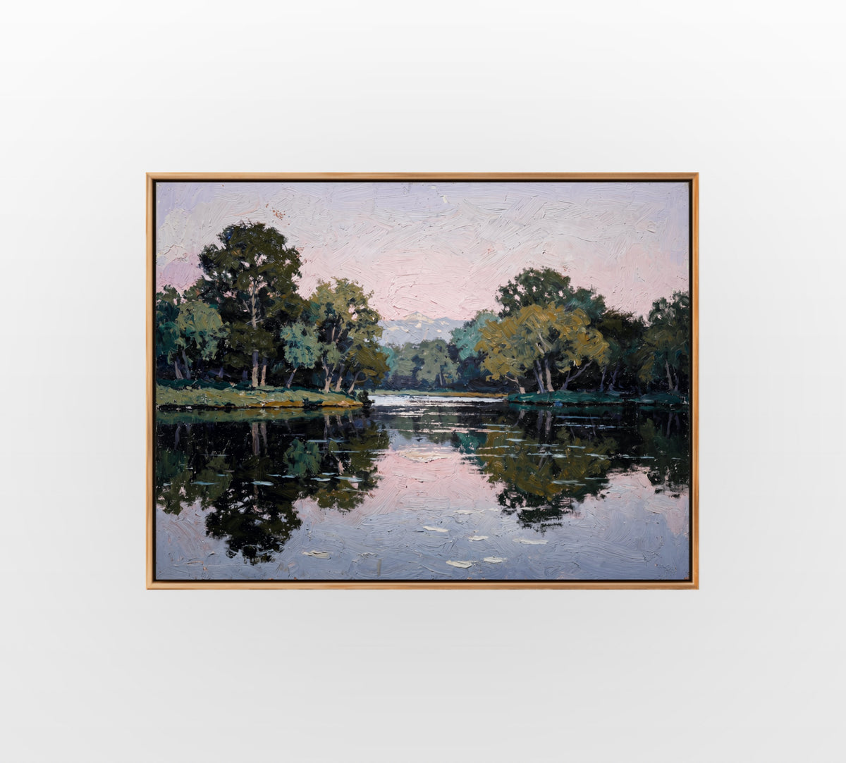 Twilight Land Study - Hand-Painted Artwork - #ART-LS-S-015