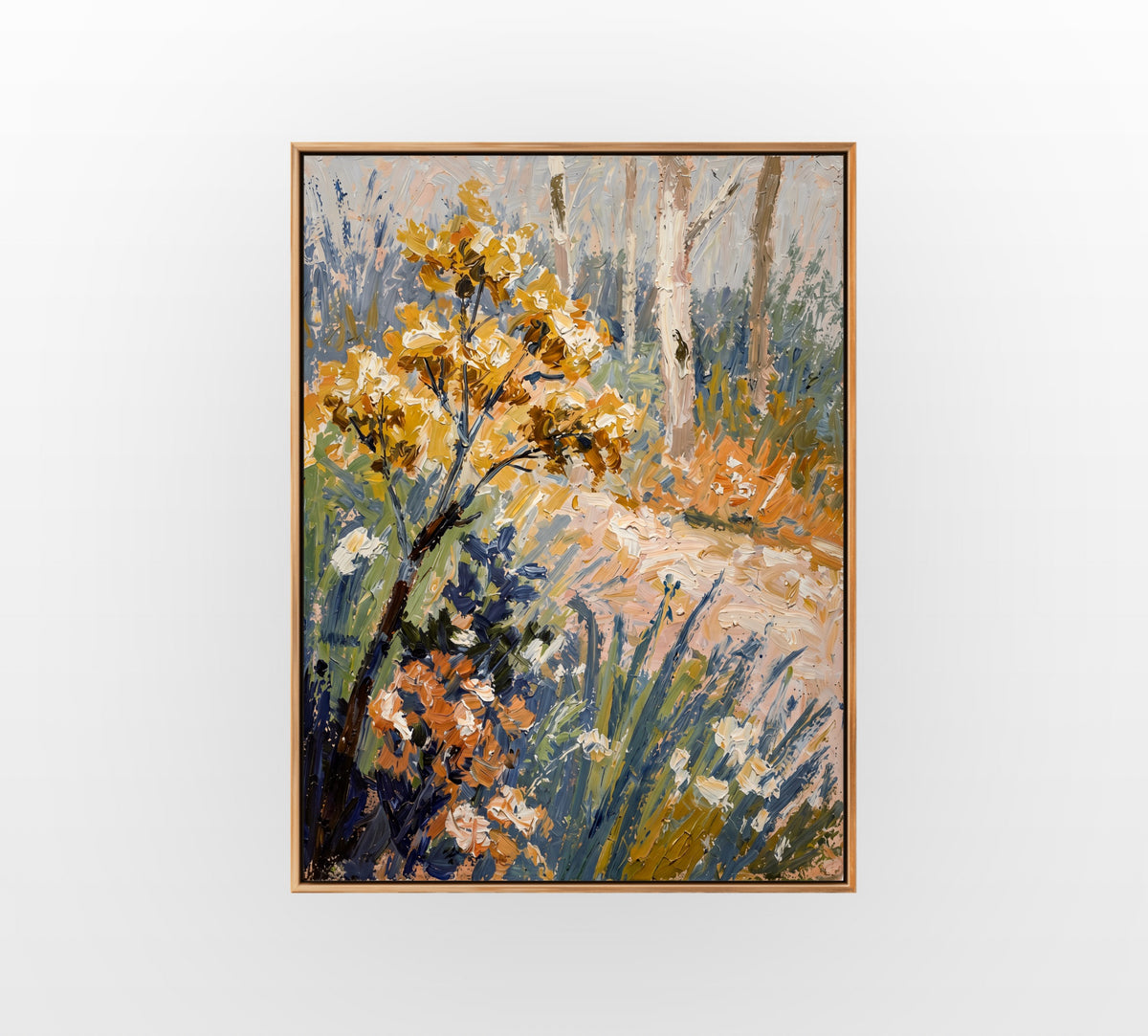 Morning Grey Mist - Hand-Painted Artwork - #ART-LS-S-016