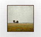 Golden Open Fields - Hand-Painted Artwork - #ART-LS-S-03