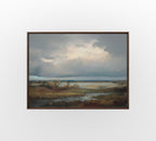 Wild Marsh Study - Hand-Painted Artwork - #ART-LS-S-05