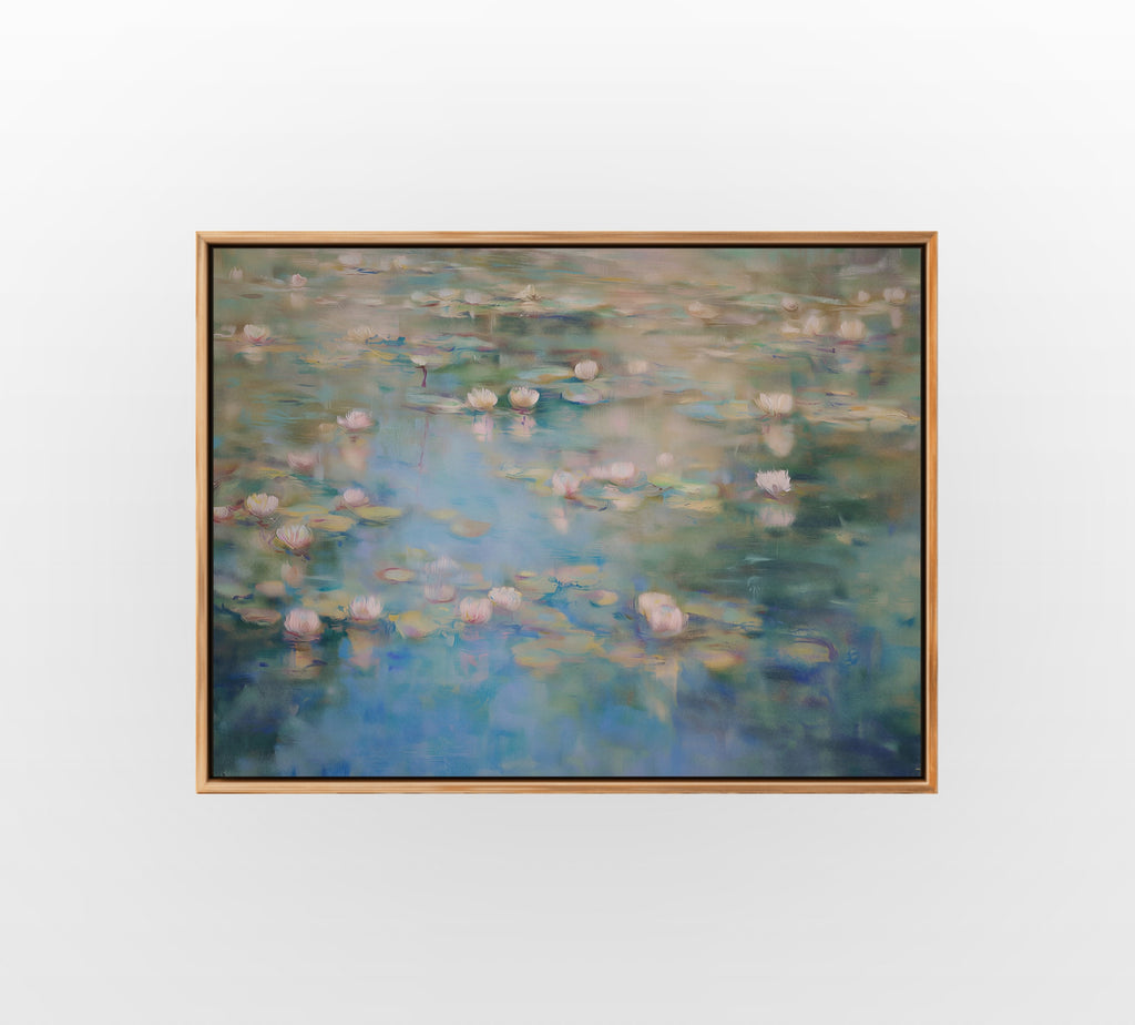 Morning Mist Fields - Hand-Painted Artwork - #ART-LS-S-08
