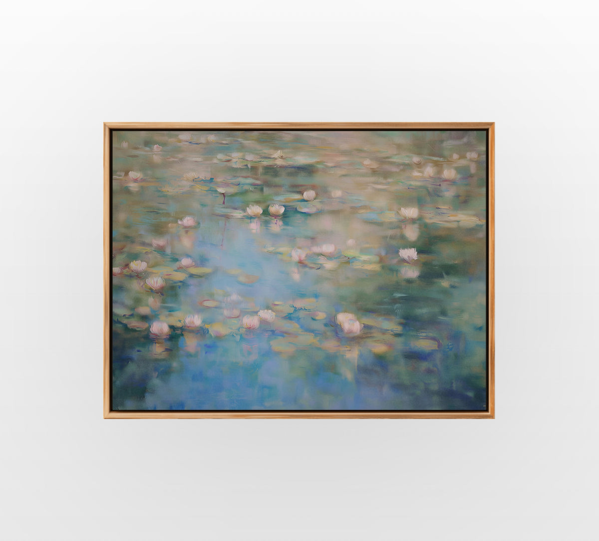 Morning Mist Fields - Hand-Painted Artwork - #ART-LS-S-08