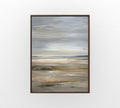 Soft Muted Shore - Hand-Painted Artwork - #ART-MI-S-015