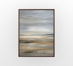 Soft Muted Shore - Hand-Painted Artwork - #ART-MI-S-015
